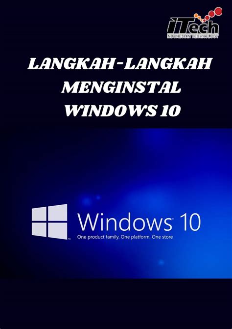 How to Easily Install Windows 10 in Indonesia